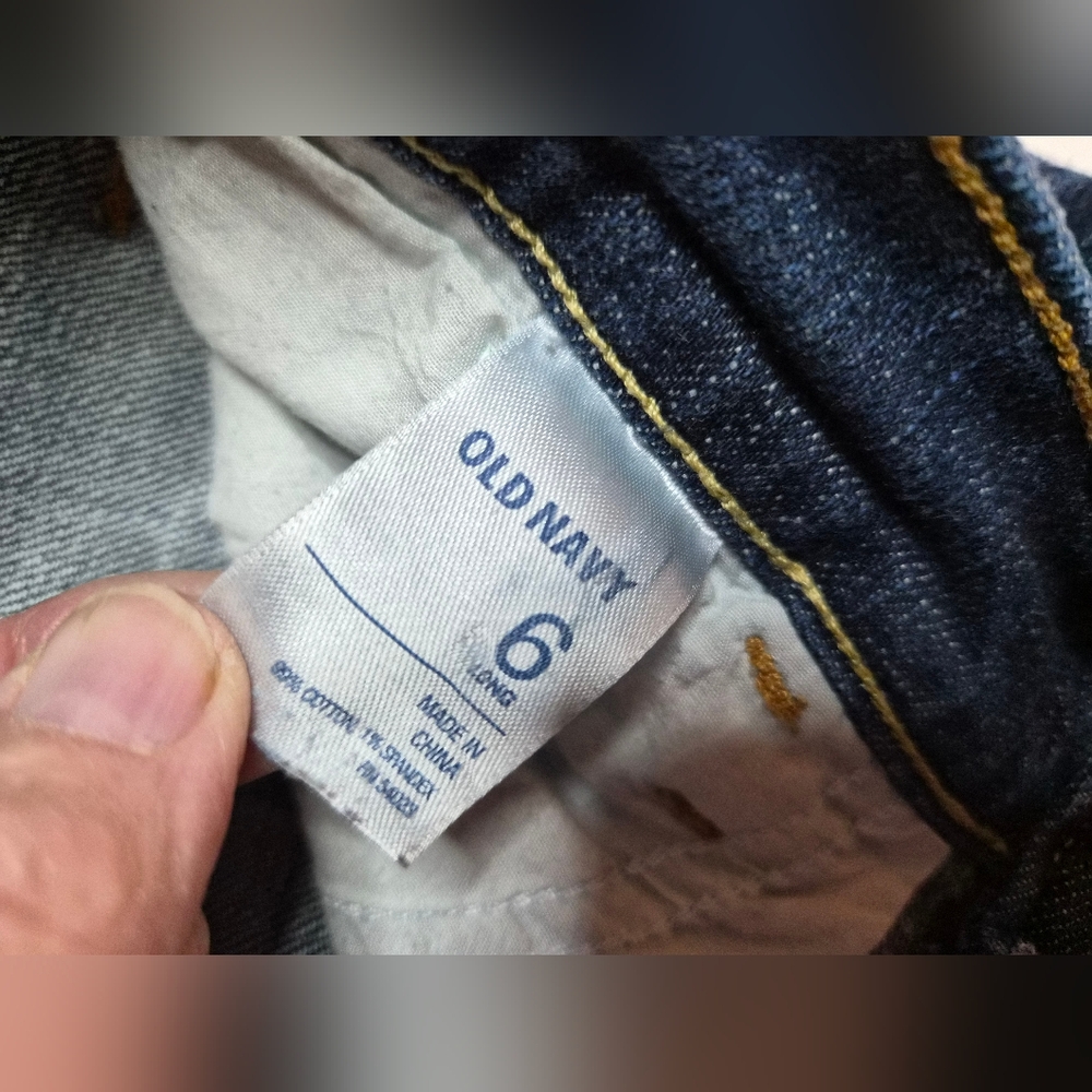 Old Navy Women’s Dark Blue Boot Cut Jeans - Picture 7 of 11